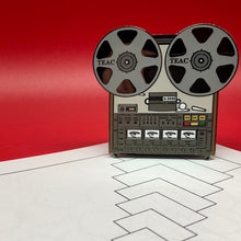 Load image into Gallery viewer, Reel to Reel Enamel Pin