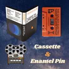 Load image into Gallery viewer, Cassette + Enamel Pin Bundle - "Tomorrow Was Better Yesterday"