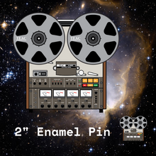Load image into Gallery viewer, Reel to Reel Enamel Pin