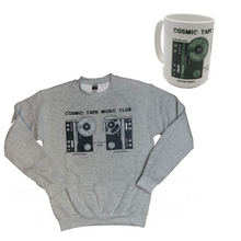 Load image into Gallery viewer, Cosmic Tape Music Club Sweatshirt & Mug Bundle