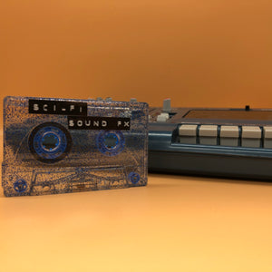 Custom Vintage Sci-Fi Sound FX Cassette