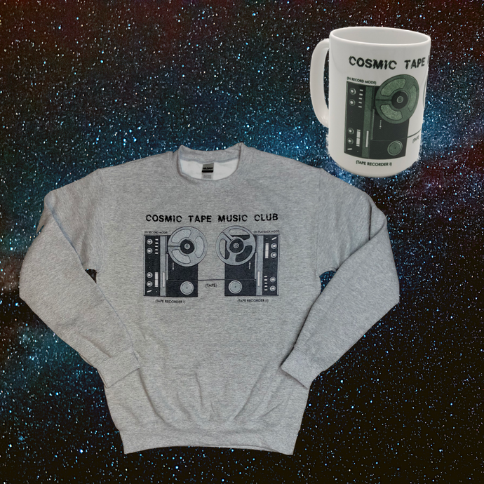 Cosmic Tape Music Club Sweatshirt & Mug Bundle