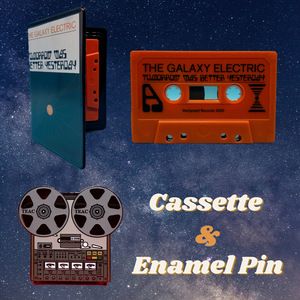 Cassette + Enamel Pin Bundle - "Tomorrow Was Better Yesterday"