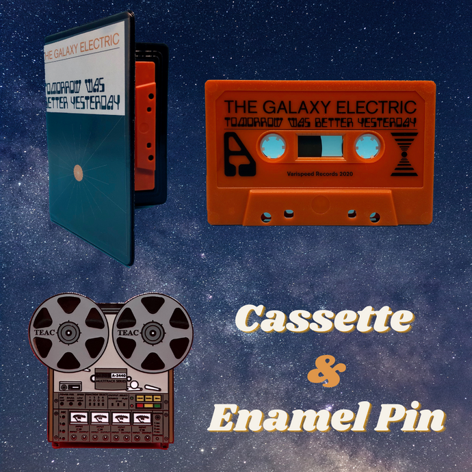 Cassette + Enamel Pin Bundle - 